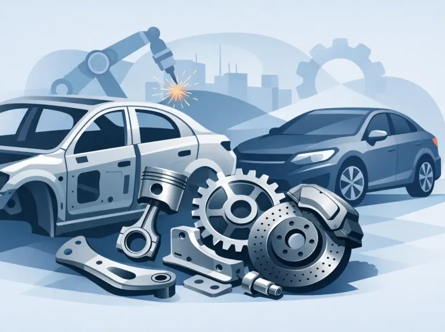Componentes metálicos para industria automotriz