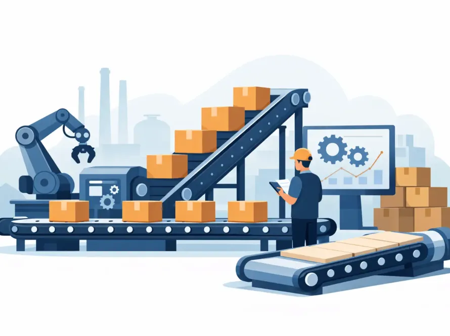 Diseño de transportadores industriales eficiente