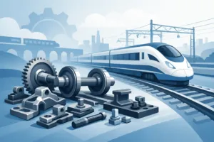 Piezas metálicas para sector ferroviario confiables