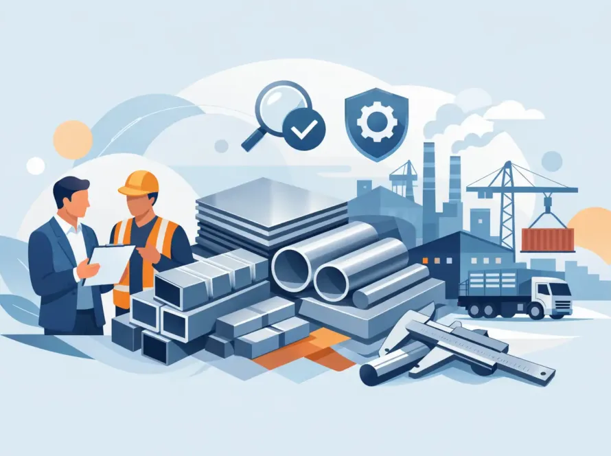 Suministro de metal para industria: qué exigir