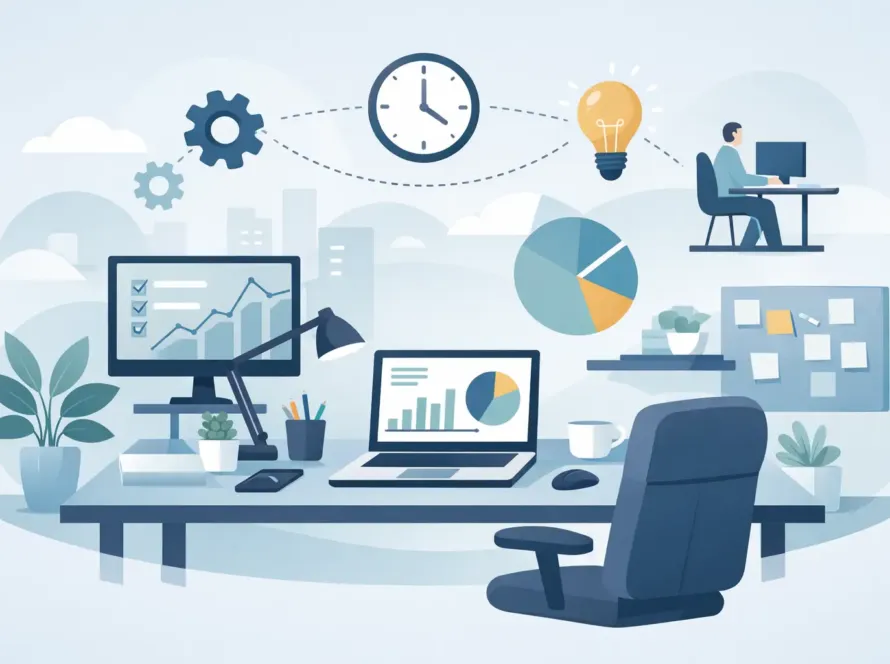 Cómo diseñar estaciones de trabajo eficientes