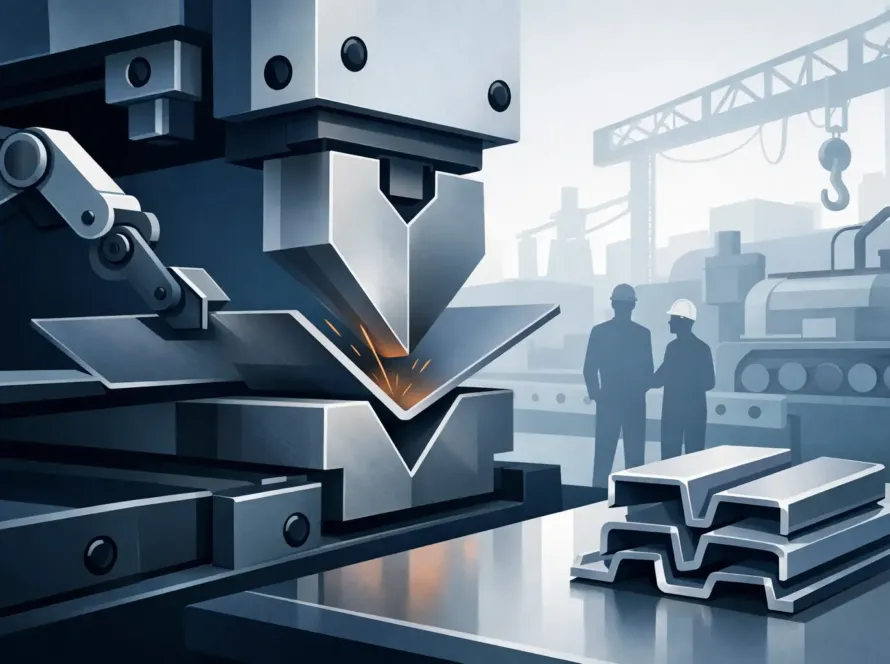 Doblez CNC de acero para equipos industriales