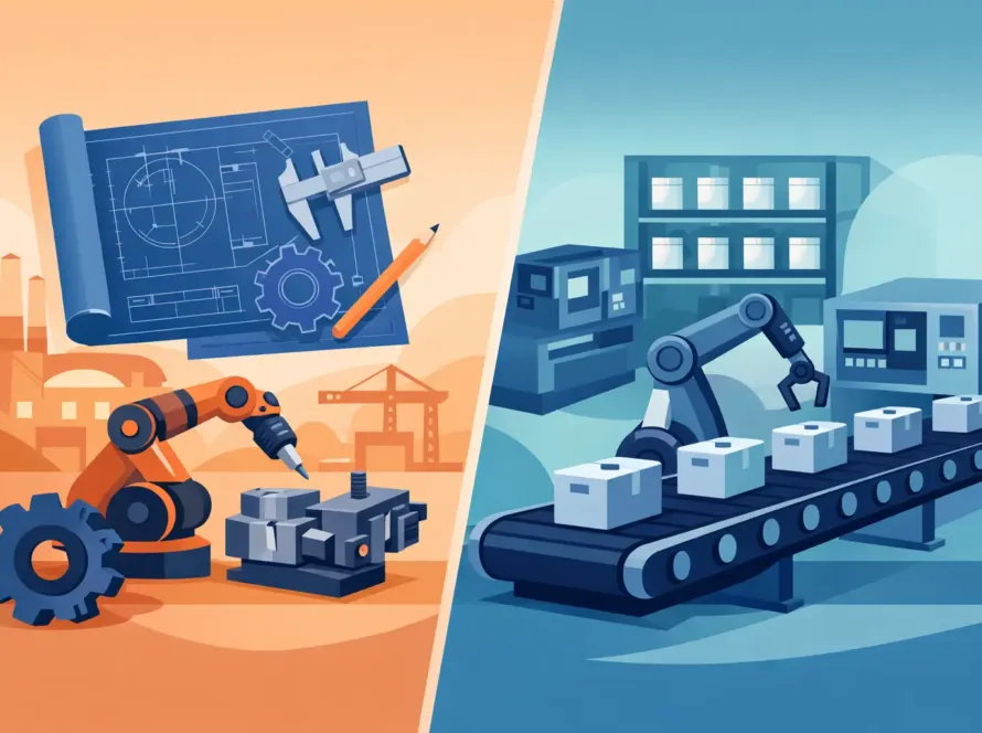 Fabricación bajo plano vs estándar para industria