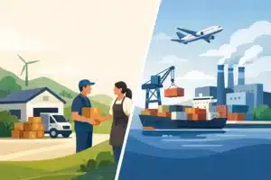 Proveedor local vs importación industrial