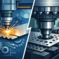 Corte láser vs punzonado CNC para industria